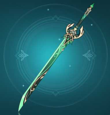 contador de jade primordial espada genshin impact