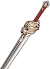 Genshin Impact pedang auman singa